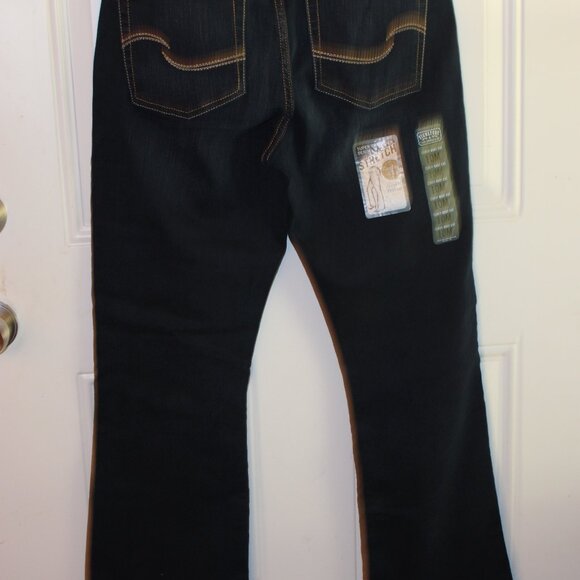 Signature by Levi Strauss & Co Curvy Boot Cut Denim Jeans Size 10 NWT - Picture 4 of 6